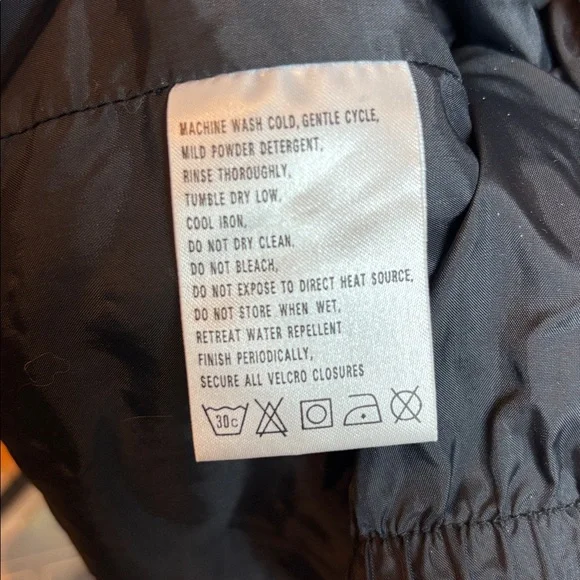 VTG 90s The North Face Gore-Tex Men’s Mountain Jacket Large Blue Black - Picture 11 of 12